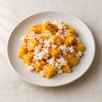 Mango, chile & cottage