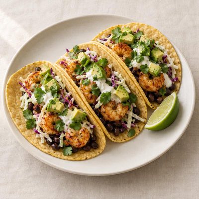 Shrimp tacos